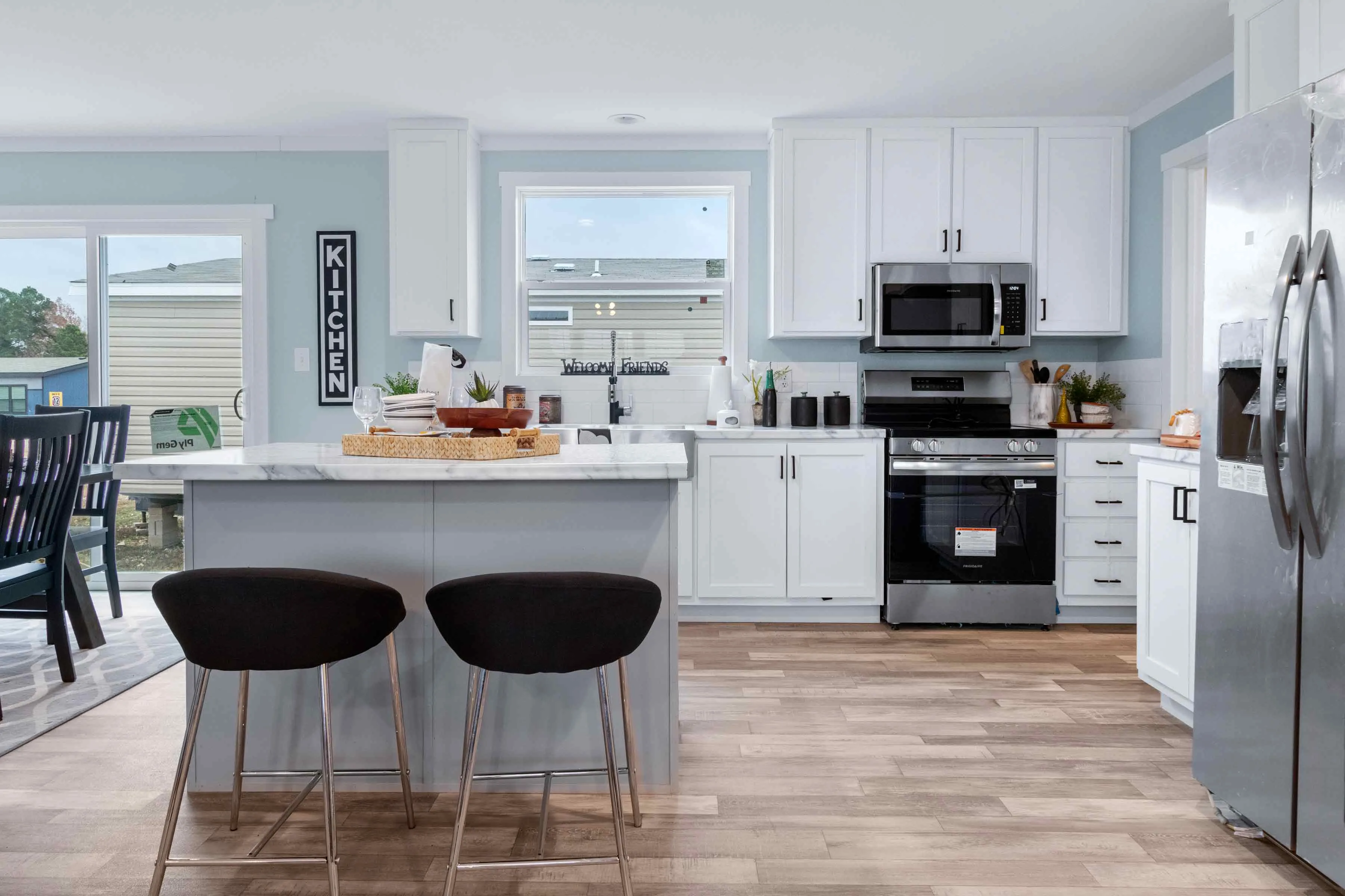 modern manufactured homes Texas with open concept kitchens Marathon Homes Breckenridge TX